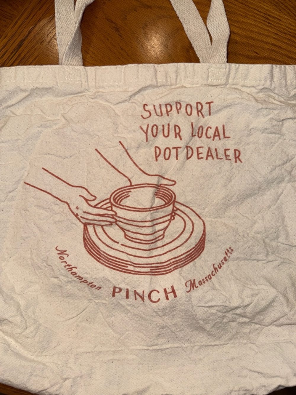 Pinch Northampton ma tote bag